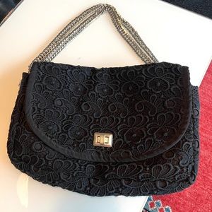 Lace black bag from Monaco
